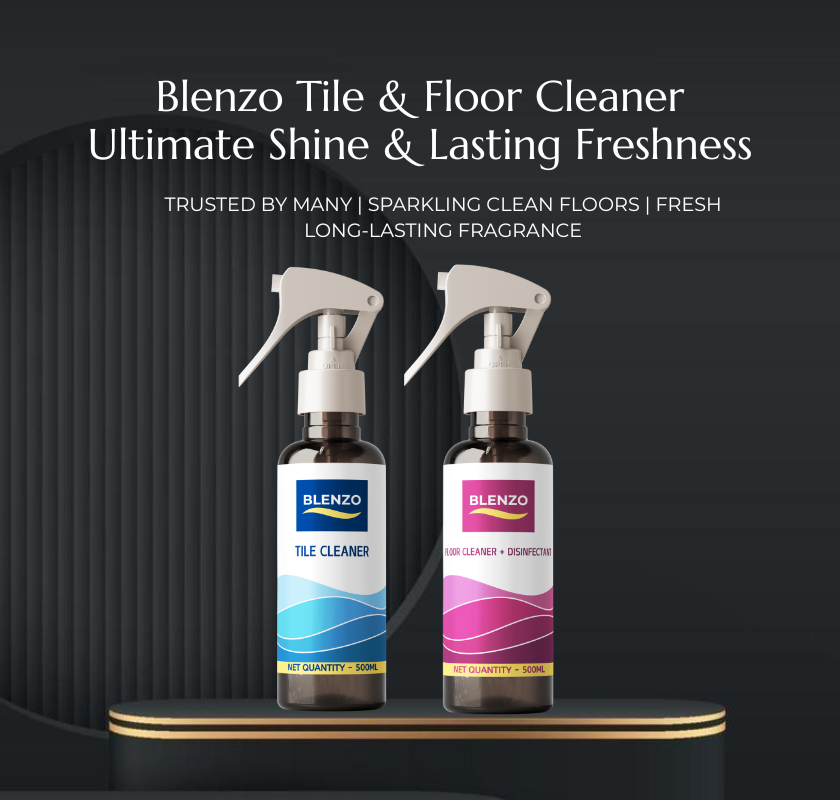 Blenzo Tile & Floor Cleaner Ultimate Shine & Lasting Freshness